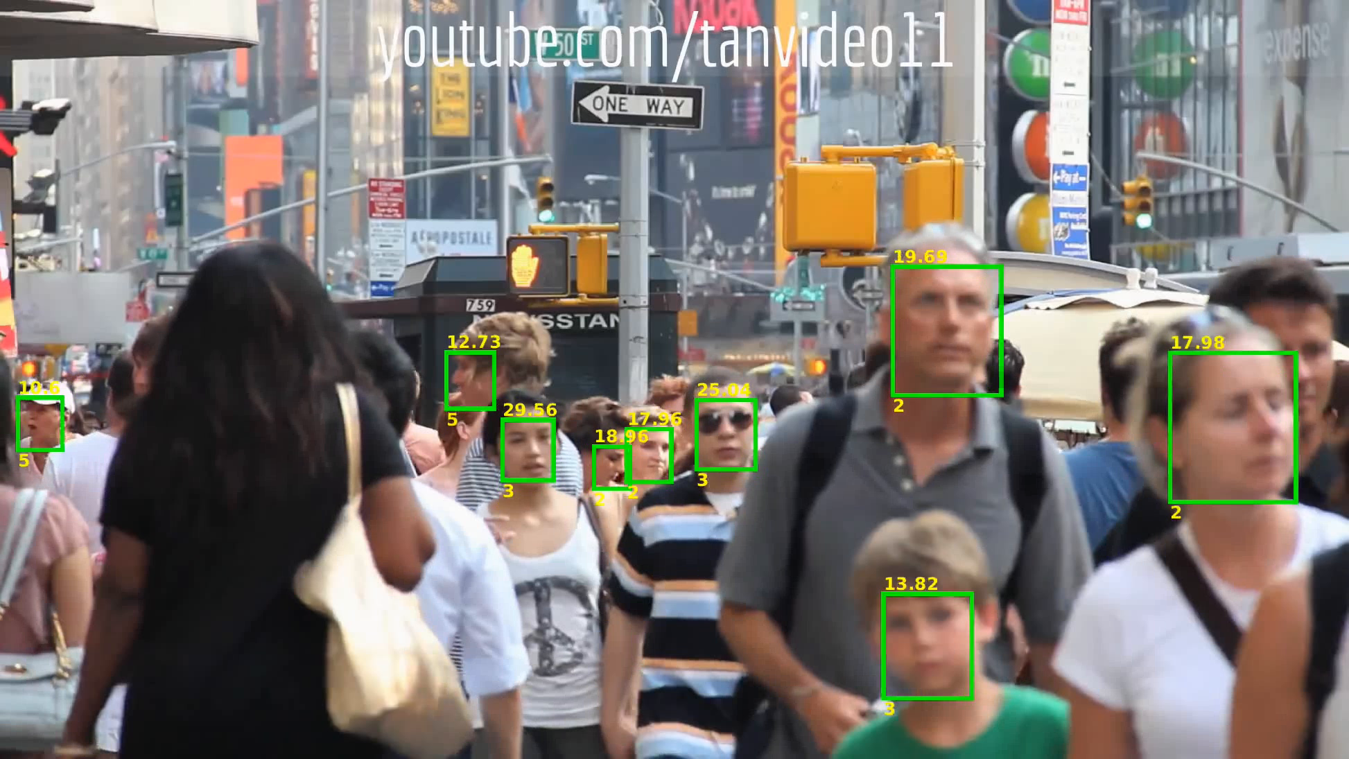 Face Detection BAdaCost: People_Walking_in_NYC_5_BAdaCost